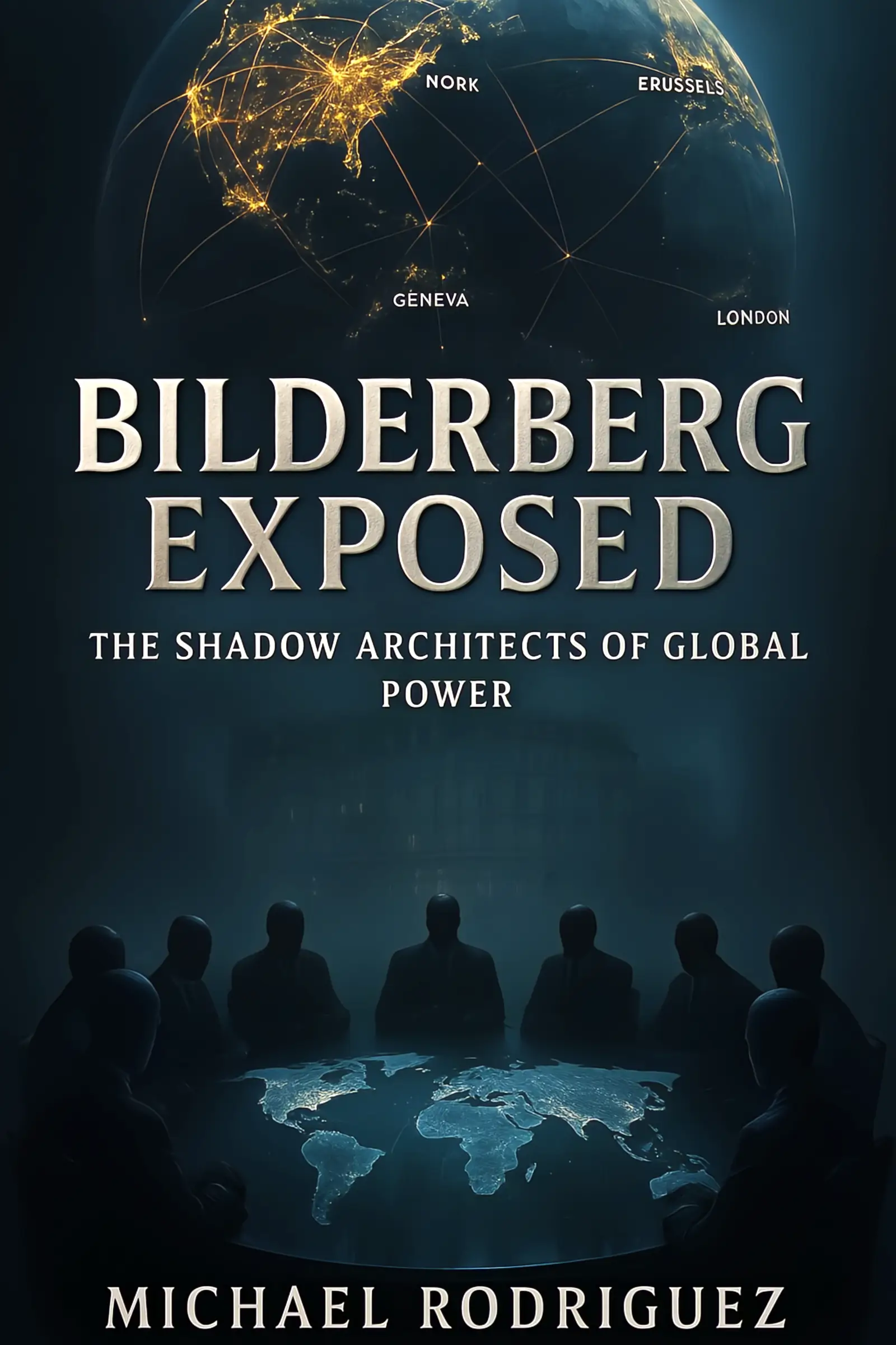 Bilderberg Exposed: The Shadow Architects of Global Power - Political Analysis Book by Michael Rodriguez