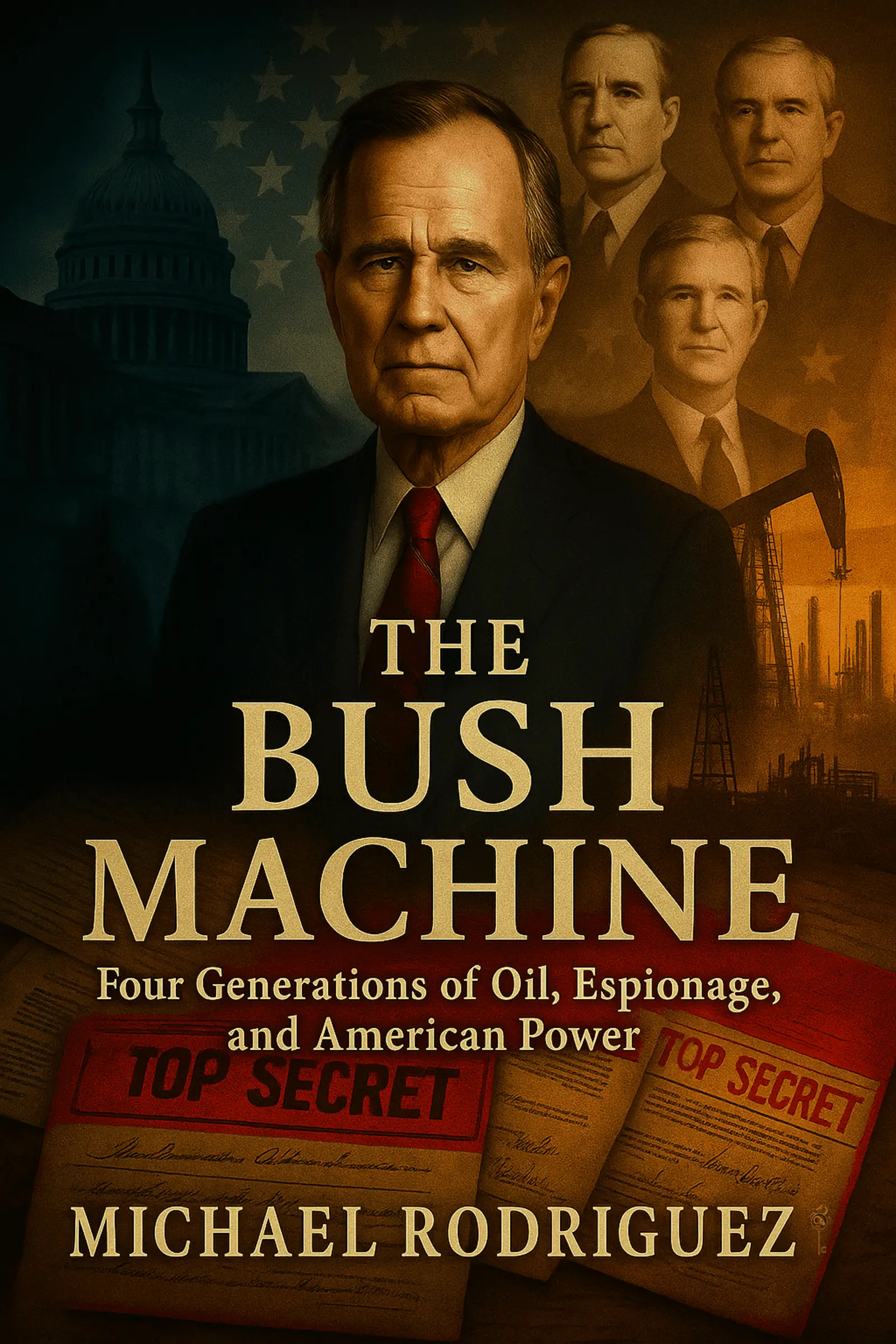 The Bush Machine: Four Generations of Oil, Espionage, and American Power by Michael Rodriguez