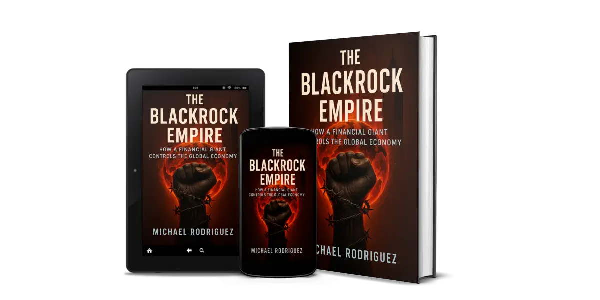 Book cover of The BlackRock Empire by Michael Rodriguez