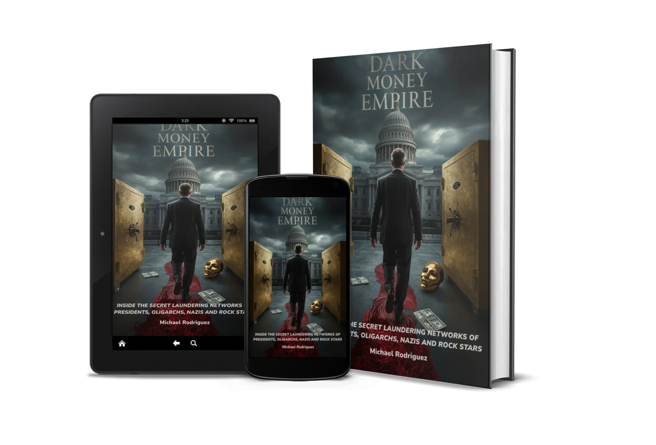 Book cover of Dark Money Empire by Michael Rodriguez