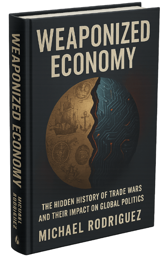Book cover of Weaponized Economy by Michael Rodriguez